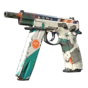 CZ75-Auto | Slalom (Well-Worn)