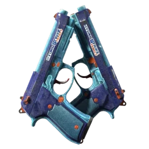 Dual Berettas | Hydro Strike (Battle-Scarred)