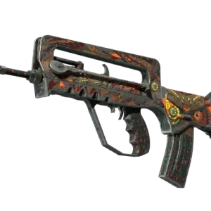 FAMAS | Eye of Athena (Battle-Scarred)