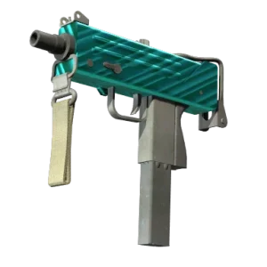 MAC-10 | Malachite (Minimal Wear)
