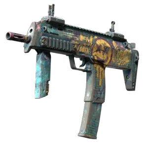 MP7 | Just Smile (Battle-Scarred)