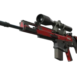 SCAR-20 | Crimson Web (Field-Tested)