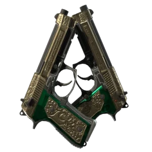 StatTrak™ Dual Berettas | Royal Consorts (Minimal Wear)