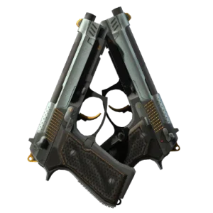 StatTrak™ Dual Berettas | Ventilators (Factory New)