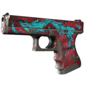 StatTrak™ Glock-18 | Water Elemental (Battle-Scarred)