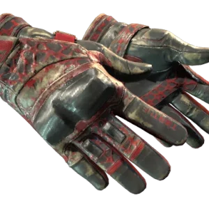 ★ Moto Gloves | Blood Pressure (Battle-Scarred)