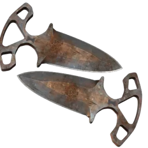 ★ StatTrak™ Shadow Daggers | Rust Coat (Battle-Scarred)