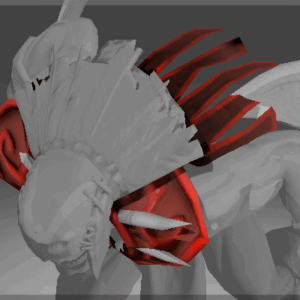 Frozen Coat of the Scarlet Raven