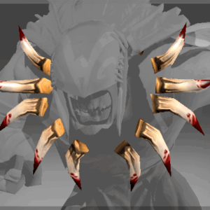 Frozen Necklace of Scarlet Raven