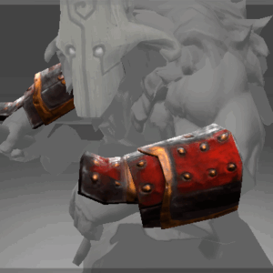 Frozen Sturdy Bracers of the Exiled Ronin