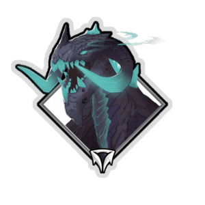 Glitter Crownfall Sticker - Zaug