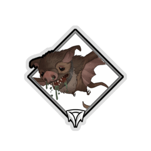 Gold Crownfall Sticker - Snotty