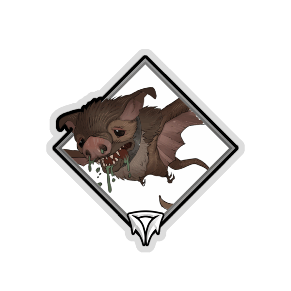 Gold Crownfall Sticker - Snotty