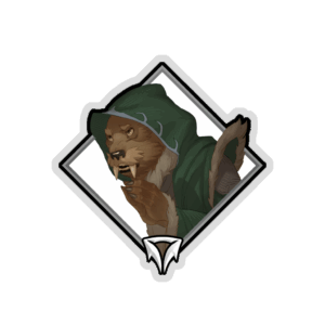 Holo Crownfall Sticker - Brother Terrence