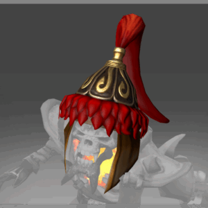 Autographed Helmet of the Burning Decree
