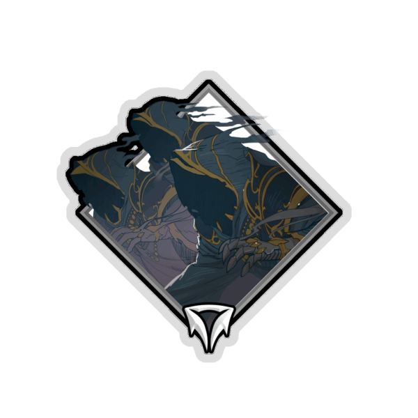 Gold Crownfall Sticker - The Collectors