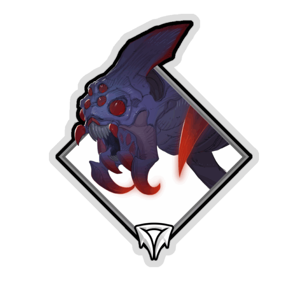 Holo Crownfall Sticker - Broodmother