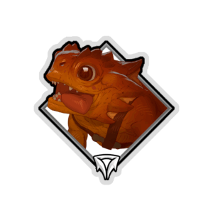 Holo Crownfall Sticker - Mortimer