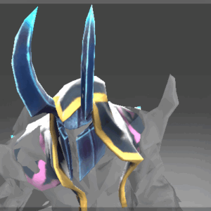 Horned Helm of the Frozen Apostle