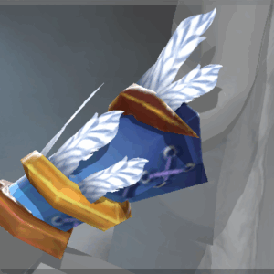 Inscribed Bracers of the Frozen Feather