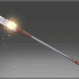 Inscribed Lance of the Sunwarrior