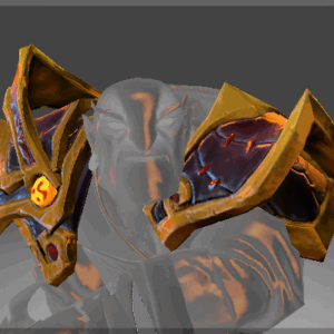 Inscribed Pauldrons of Blaze Armor