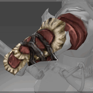 Inscribed Red Talon Bracers