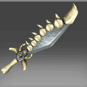 Inscribed Spine Sword
