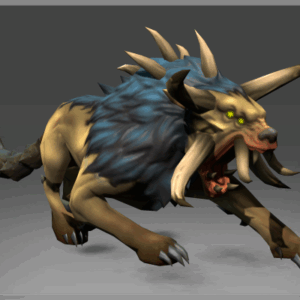Inscribed Warhound of the Chaos Wastes