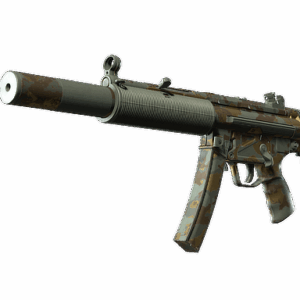MP5-SD | Gold Leaf (Well-Worn)