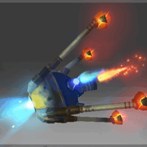 Paraflare Cannon