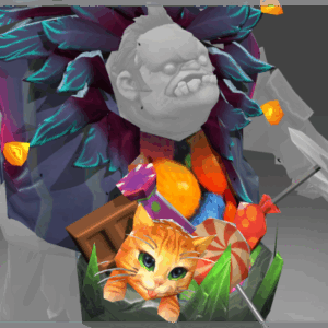 Candy Cat Back