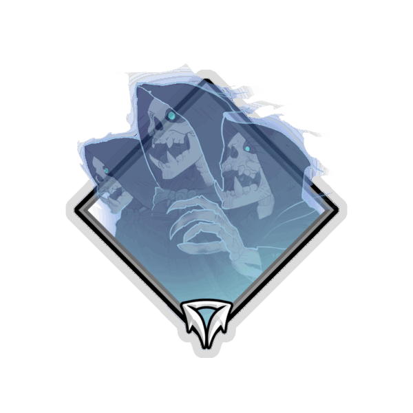 Holo Crownfall Sticker - Skeleton Ancestors