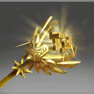Inscribed Golden Staff of Perplex