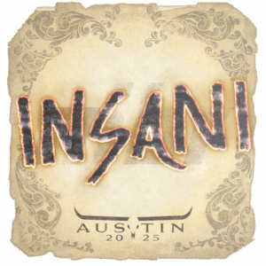 Sticker | insani | Austin 2025
