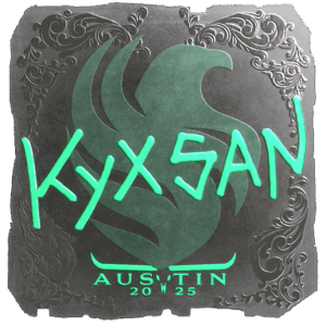 Sticker | kyxsan (Foil) | Austin 2025