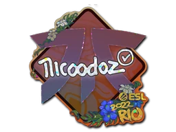 Sticker | nicoodoz (Glitter) | Rio 2022