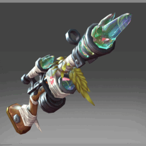 Inscribed Ghillied Gunman Sniper Rifle