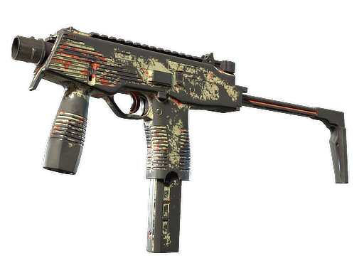 MP9 | Shredded (Battle-Scarred)