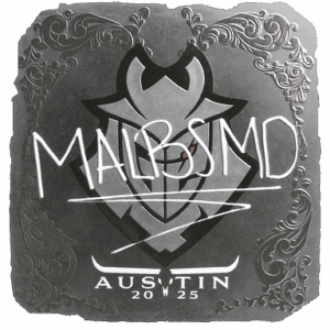 Sticker | malbsMd (Foil) | Austin 2025