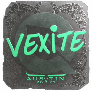 Sticker | vexite (Foil) | Austin 2025