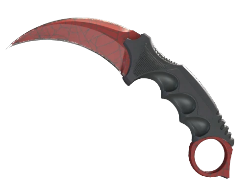 ★ Karambit | Crimson Web (Minimal Wear)