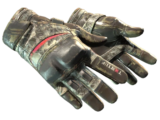 ★ Moto Gloves | Boom! (Battle-Scarred)