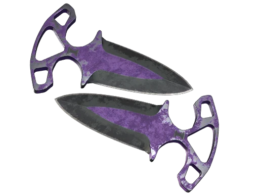 ★ Shadow Daggers | Ultraviolet (Battle-Scarred)