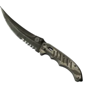 ★ StatTrak™ Flip Knife | Black Laminate (Battle-Scarred)