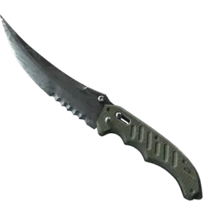 ★ StatTrak™ Flip Knife | Damascus Steel (Field-Tested)