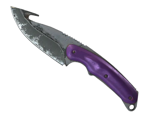 ★ StatTrak™ Gut Knife | Ultraviolet (Battle-Scarred)
