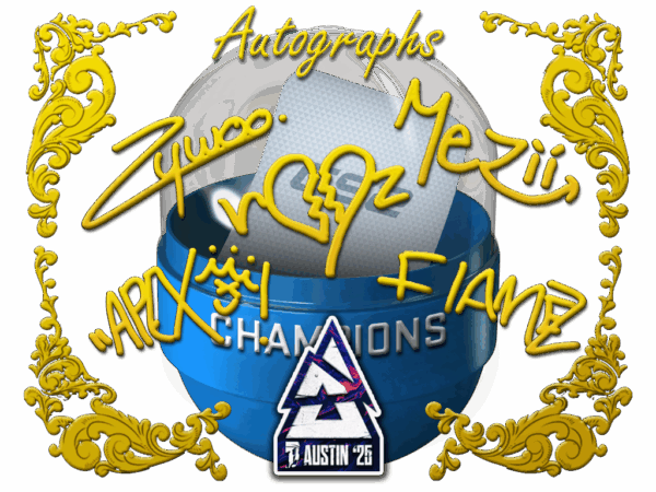 Austin 2025 Champions Autograph Capsule