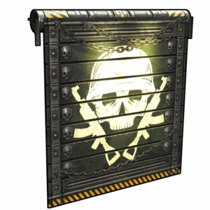 Danger Zone Garage Door