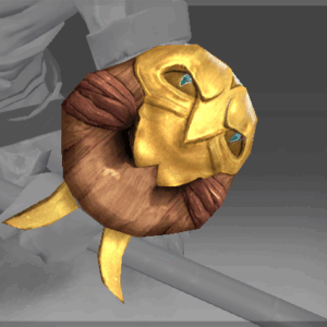 Inscribed Gauntlet of the Golden Mane